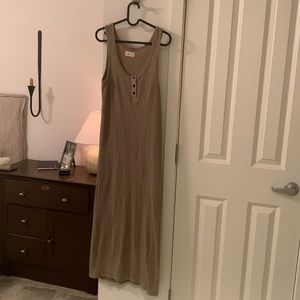 Carly Jean fitted maxi dress